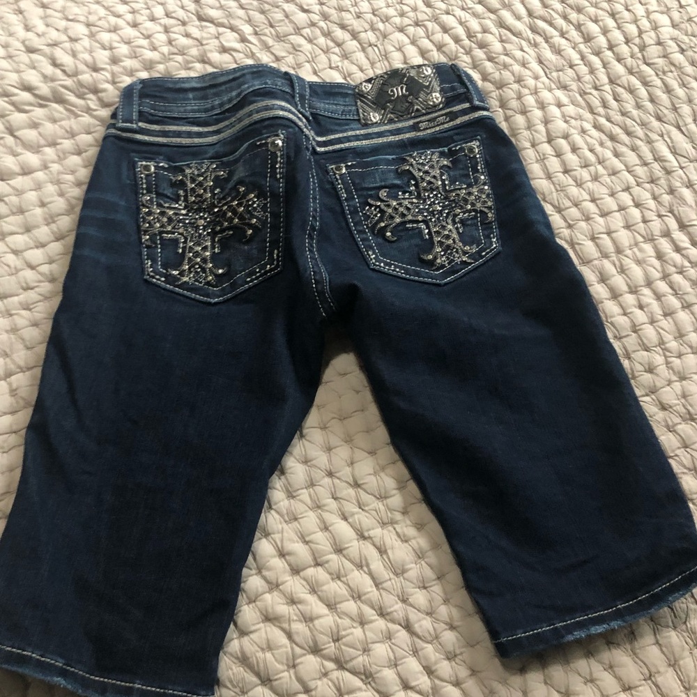 Miss Me Bermuda Shorts